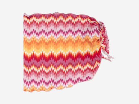 Missoni Girls Zigzag Sarong in Multicolour Discount