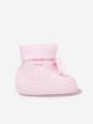 Baby Girls Wool Knit Booties in Pink Online Sale