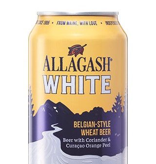 Allagash Brewing Company - White (4 pack 16oz cans) Fashion