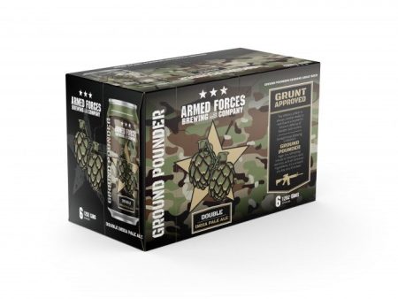 Armed Forces Brewing Company - Ground Pounder (24 pack cans) Fashion